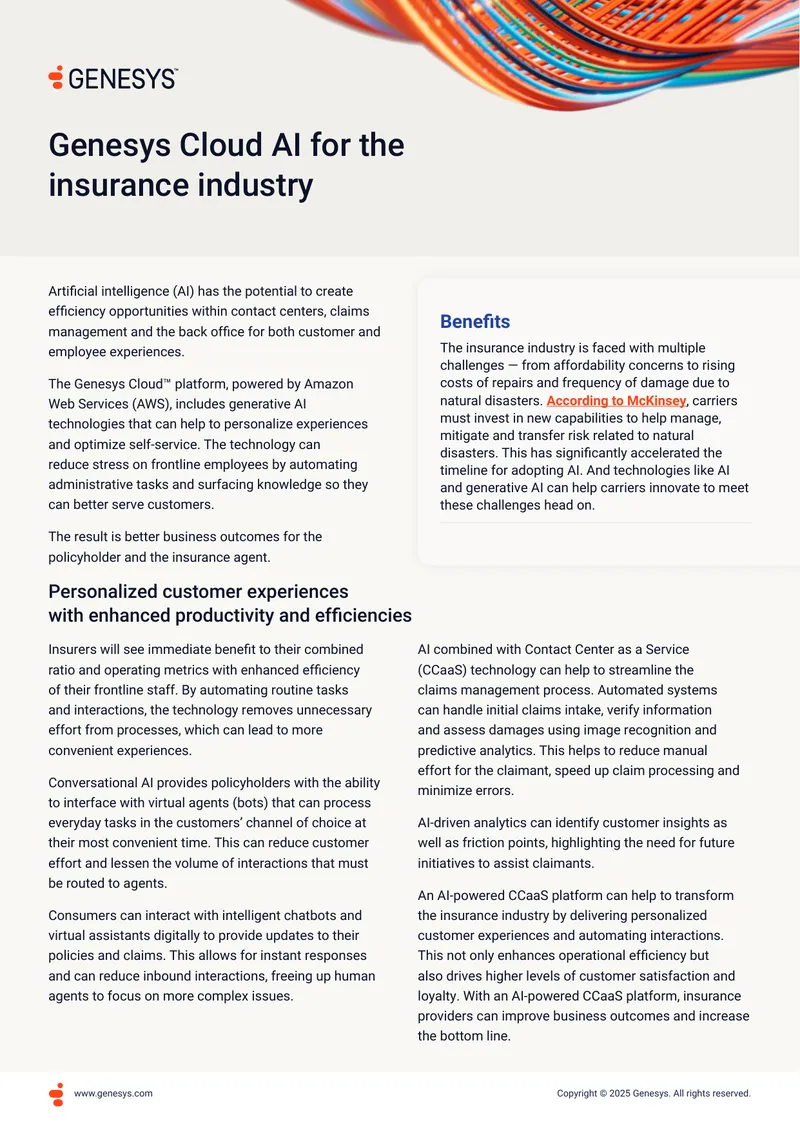 AI-Driven Solutions for the Insurance Industry