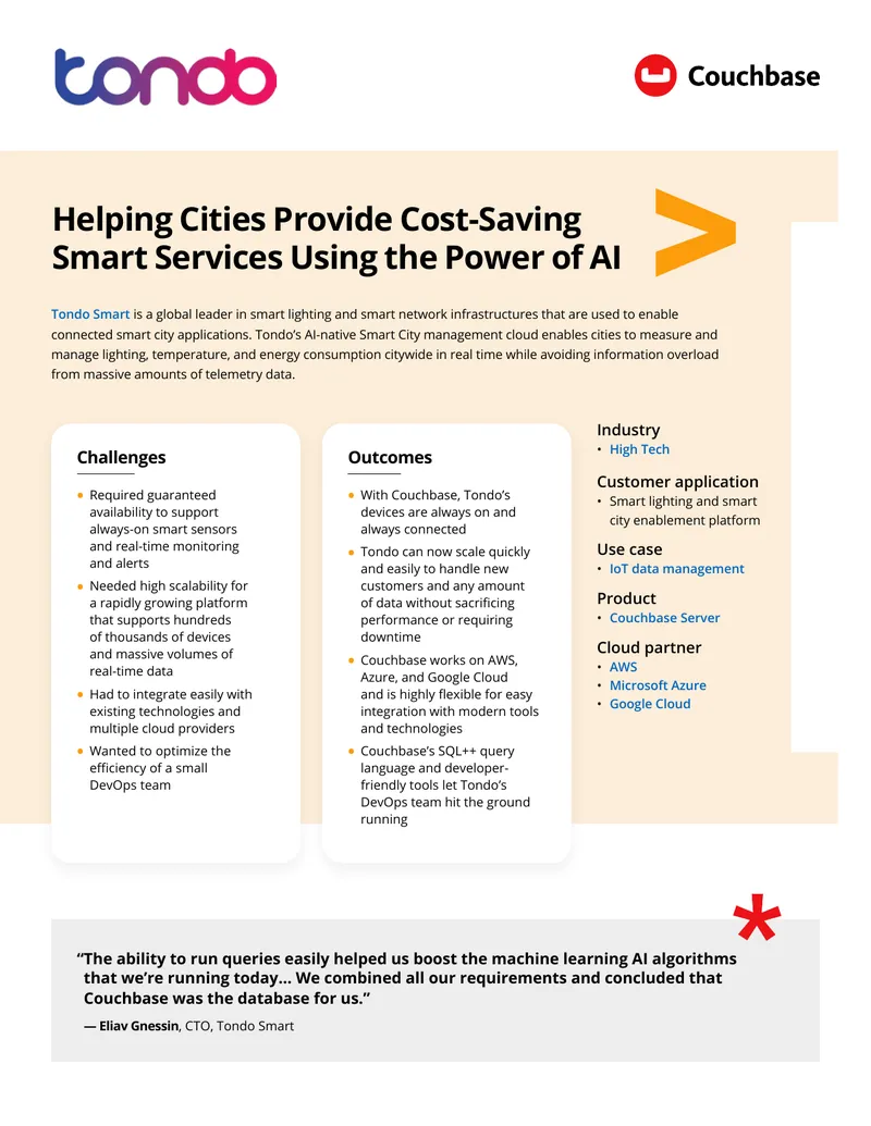 Tondo Smart City AI Integration Case Study