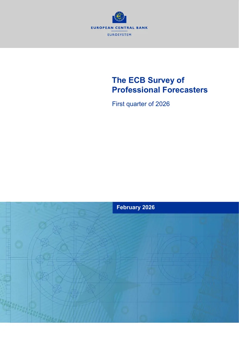 ECB Survey of Professional Forecasters Q1 2026