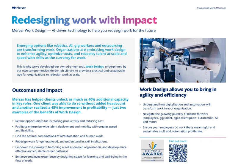 AI-Driven Work Design Methodology