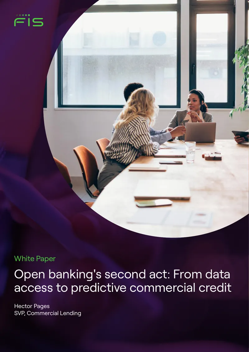 Open Banking 2.0 and Predictive Commercial Credit