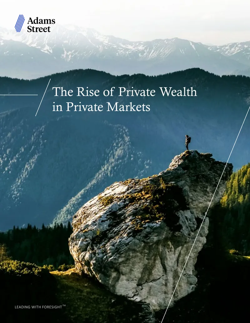 The Rise of Private Wealth in Private Markets