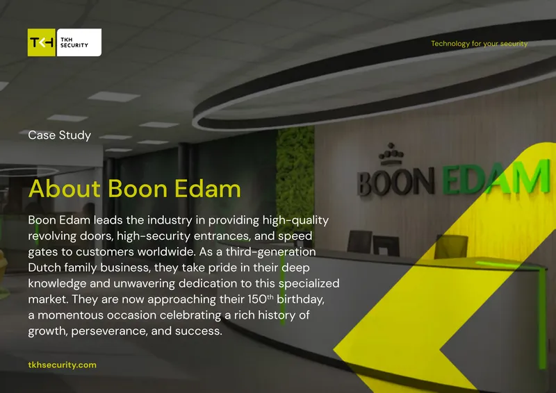 Boon Edam Security Infrastructure Case Study