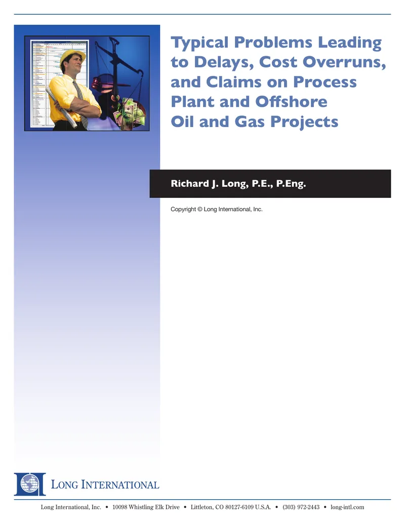 Typical Problems Leading to Delays in Oil and Gas Projects