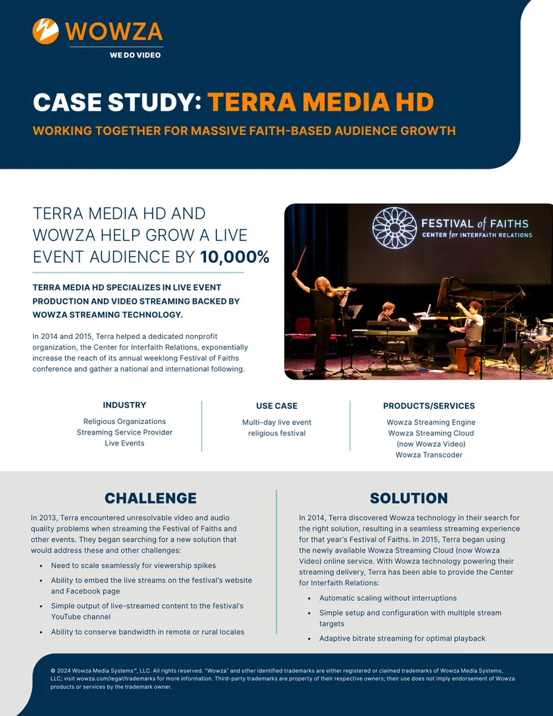 Case Study on Terra Media HD Streaming Solutions