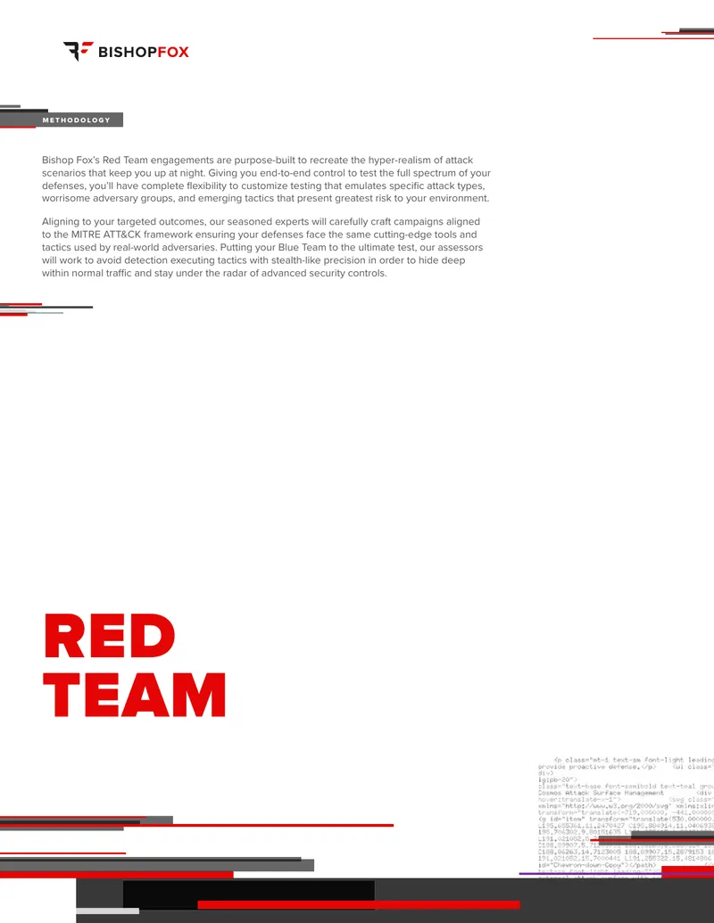 Red Team Engagement Methodology Overview