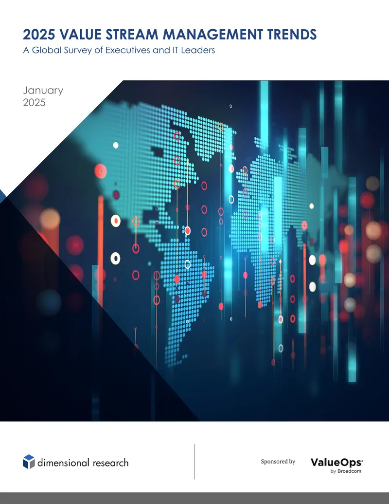 2025 Value Stream Management Trends Report preview page 1