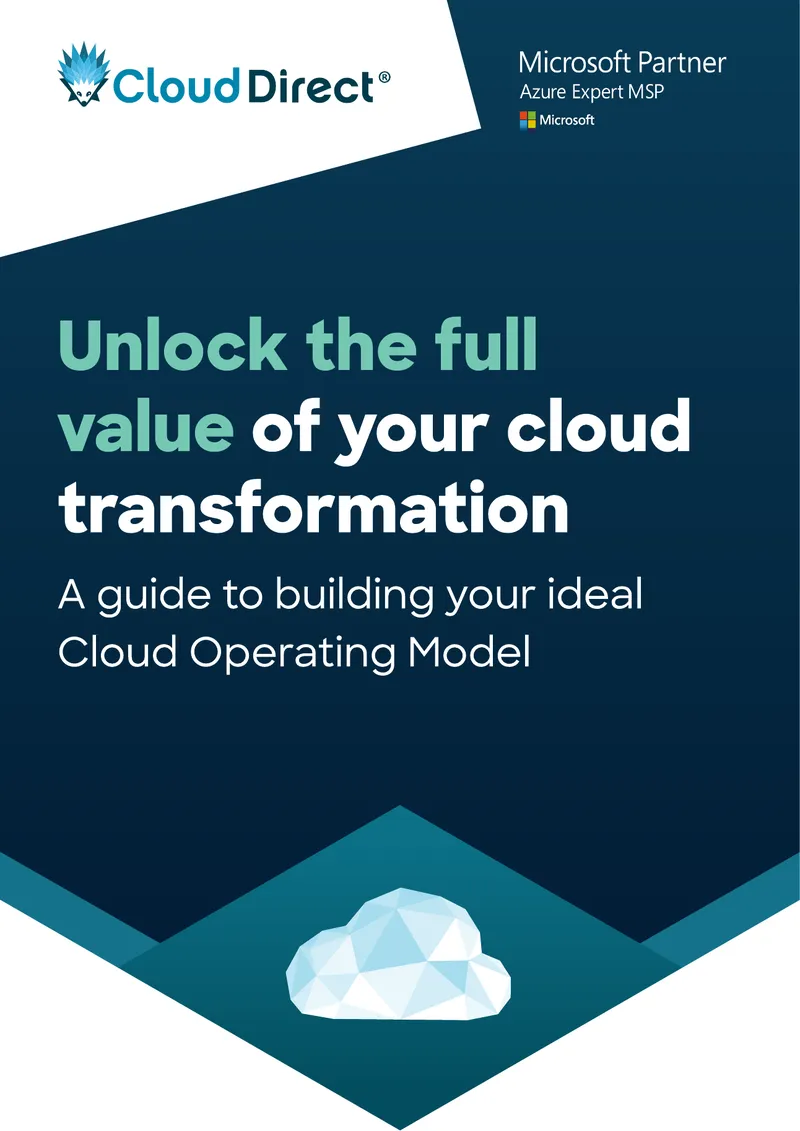 Guide to Building a Cloud Operating Model