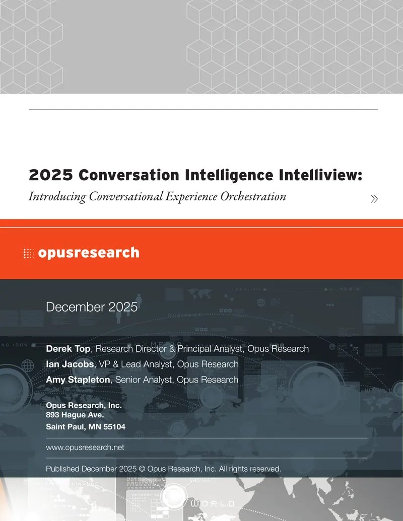 2025 Conversation Intelligence Intelliview Report