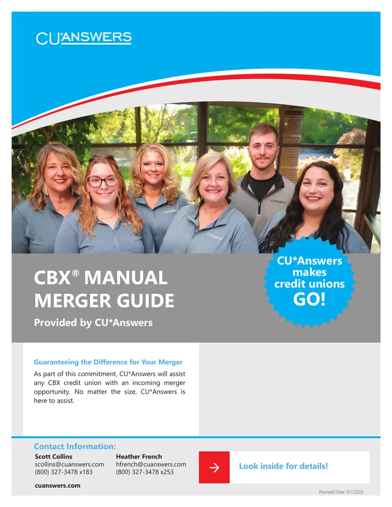 CBX Manual Merger Guide