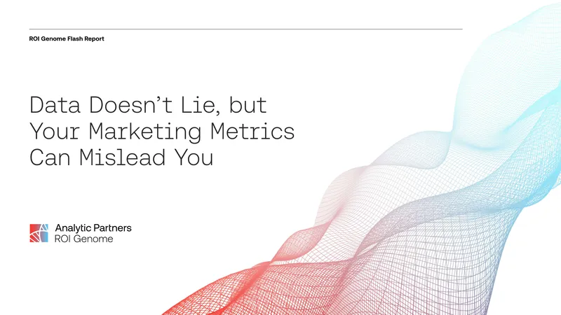ROI Genome Flash Report on Marketing Metrics