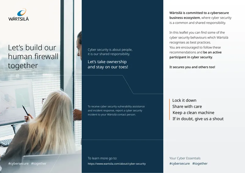 Cyber Security Best Practices Leaflet