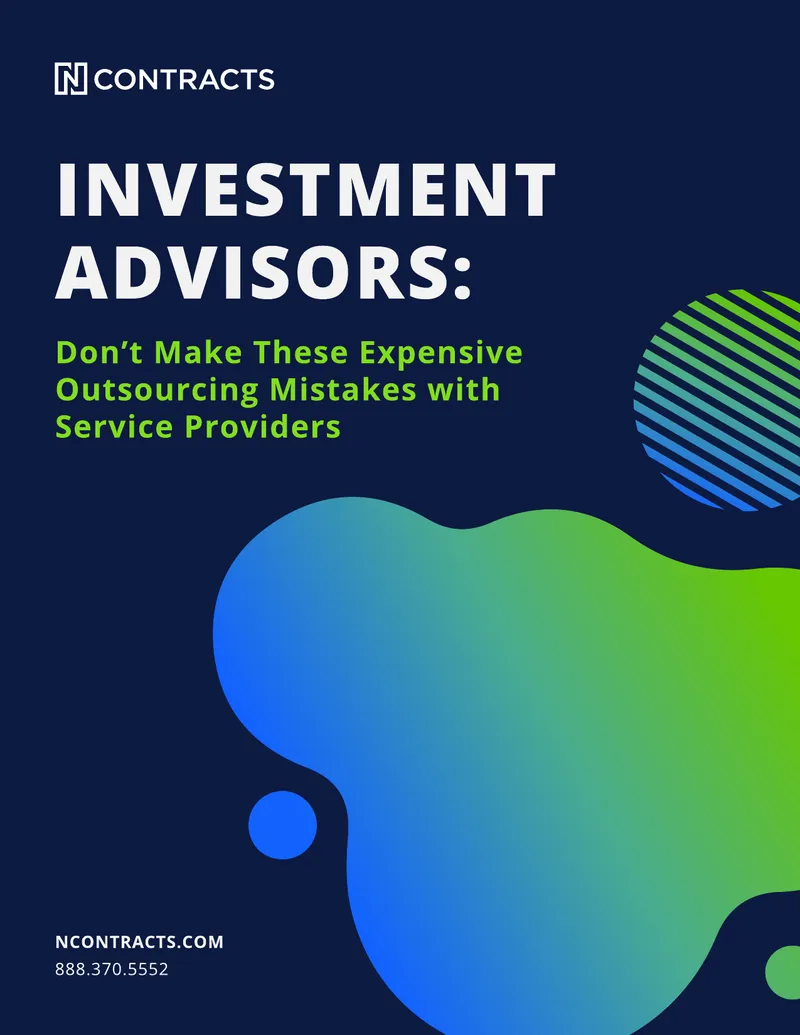 Investment Advisors Outsourcing Mistakes Guide