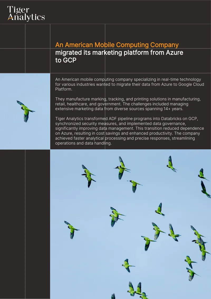 Data Migration from Azure to Google Cloud Platform
