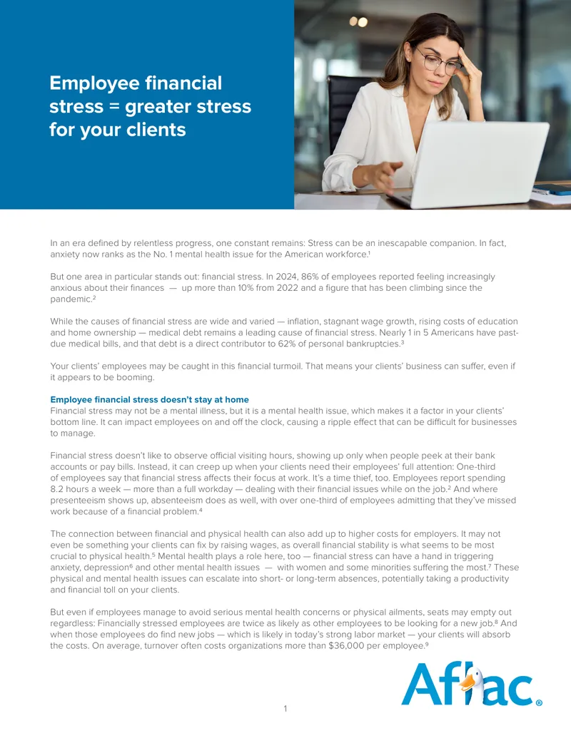 Addressing Employee Financial Stress in the Workplace