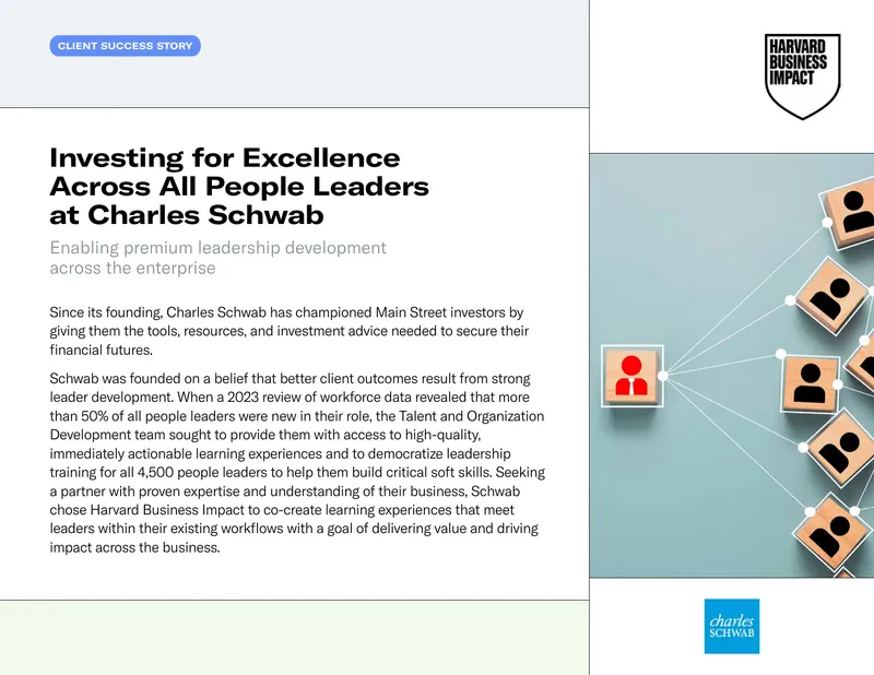 Leadership Development Programs at Charles Schwab
