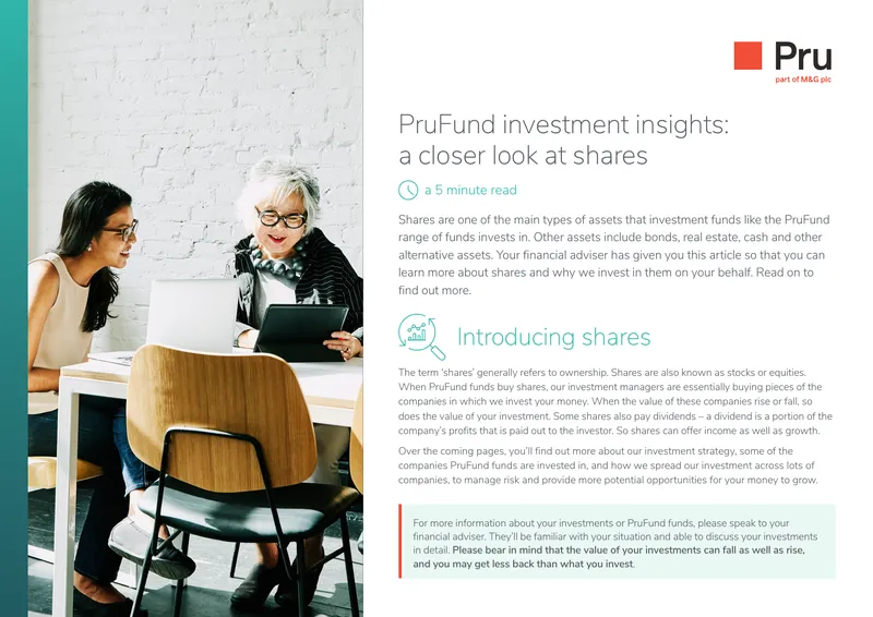 PruFund Investment Insights on Shares