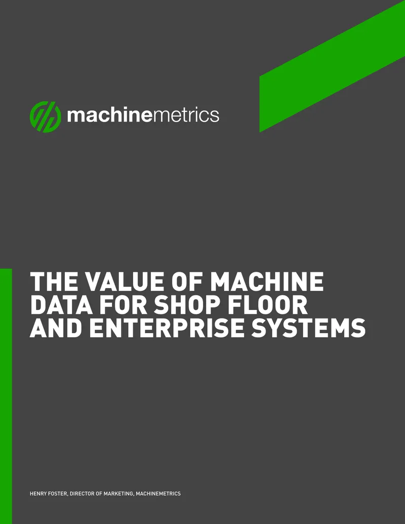 Integrating Machine Data for Production Efficiency