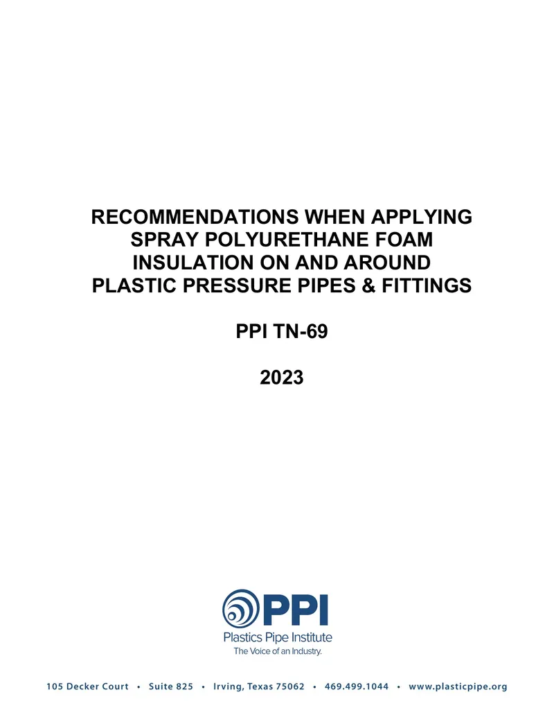 Recommendations for Applying Spray Polyurethane Foam Insulation
