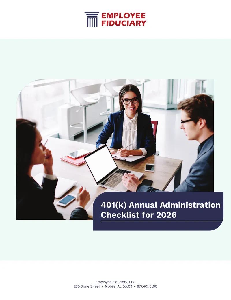401(k) Annual Administration Checklist for 2026