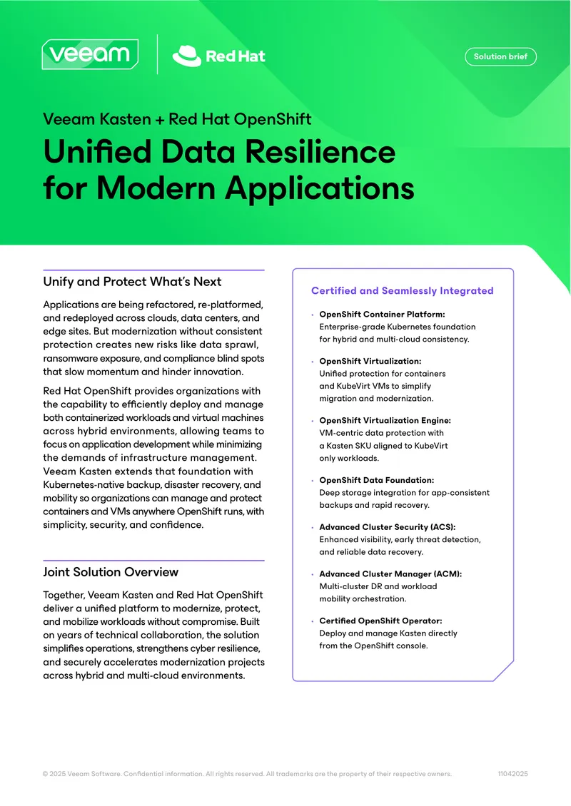 Unified Data Resilience for Modern Applications