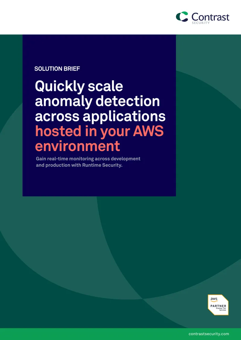 Runtime Security Solution Brief for AWS Environments