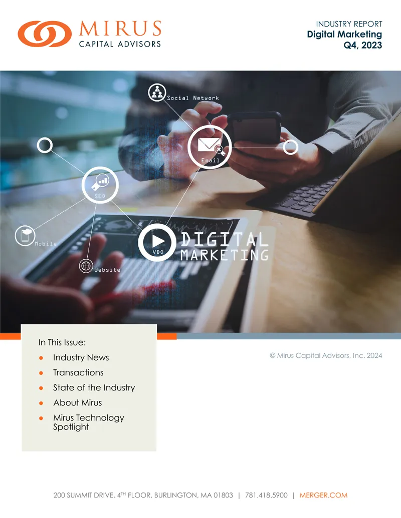 Digital Marketing Industry Report Q4 2023