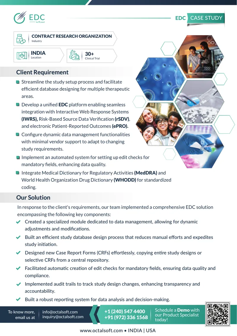 Electronic Data Capture System Implementation Case Study