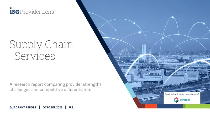 Supply Chain Services Quadrant Report October 2023