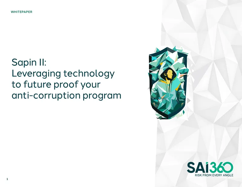 Sapin II Anti-Corruption Program Technology Guide