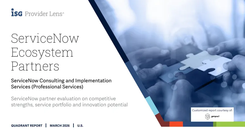 U.S. ServiceNow Ecosystem Partners Quadrant Report