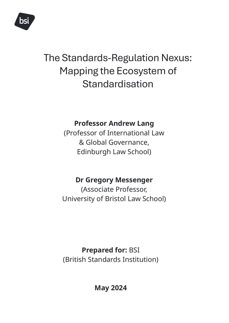 Mapping the Ecosystem of Standardisation
