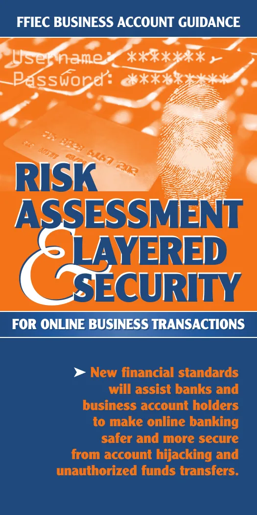 FFIEC Business Account Guidance and Risk Assessment