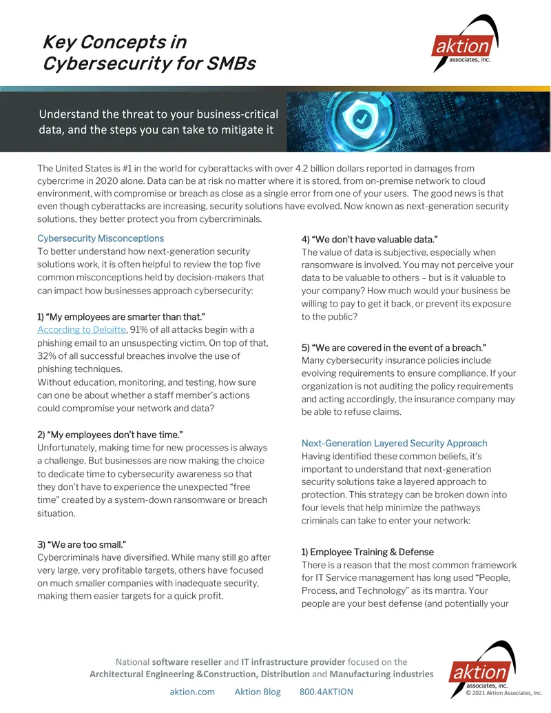 Cybersecurity Misconceptions and Next-Generation Solutions