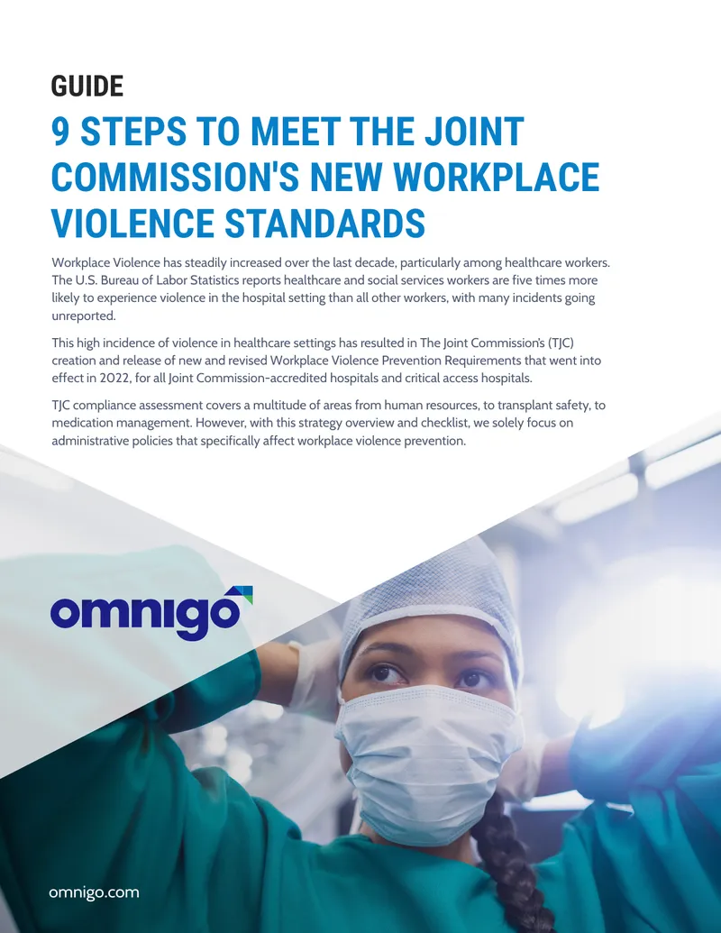 Guide to Joint Commission Workplace Violence Standards