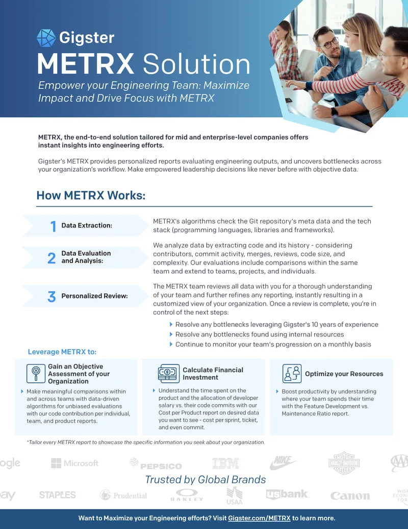 METRX Engineering Team Optimization Solution