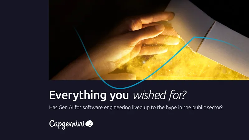 Generative AI in Public Sector Software Engineering