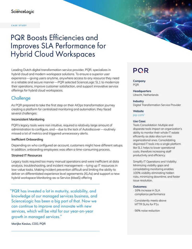 PQR Case Study on Hybrid Cloud Solutions