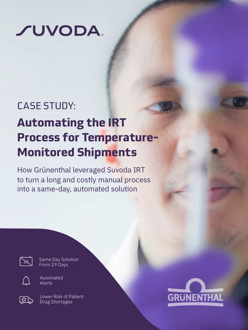 Automating the IRT Process for Temperature-Monitored Shipments