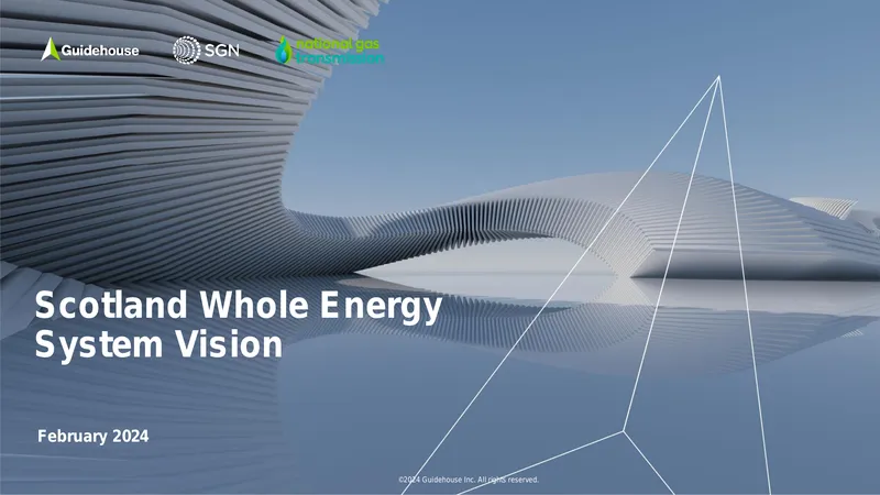 Scotland Whole Energy System Vision Report