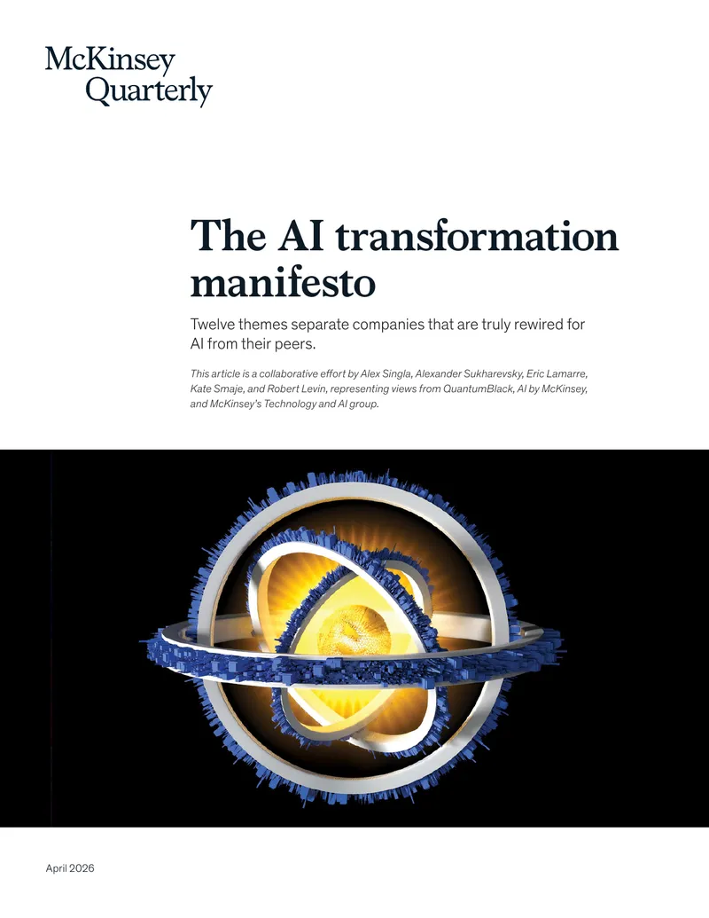 AI Transformation Manifesto for Business Innovation