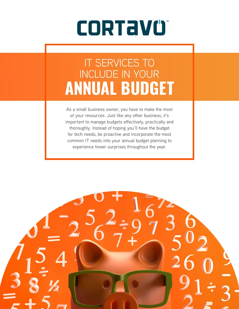 IT Services to Include in Your Annual Budget