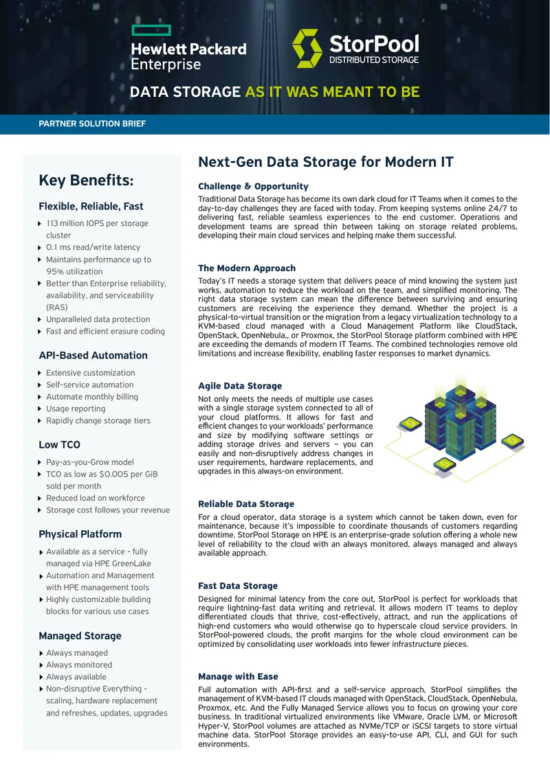 Next-Gen Data Storage for Modern IT