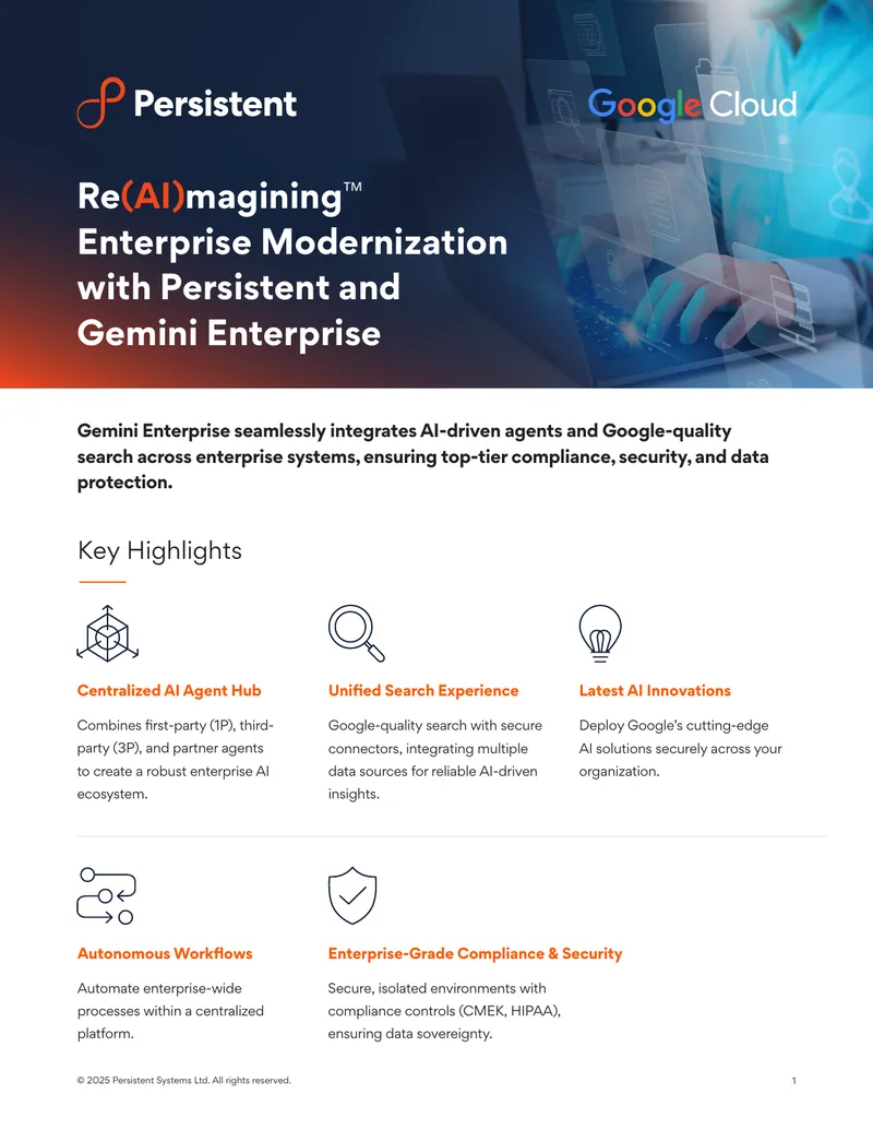 AI-Driven Enterprise Modernization with Gemini