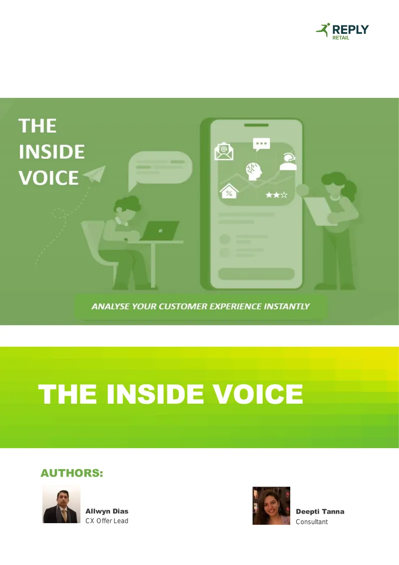 Understanding the Inside Voice in Customer Experience