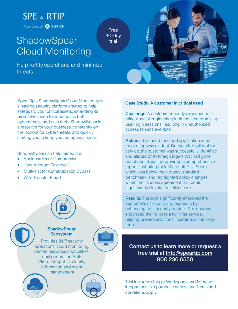 ShadowSpear Cloud Monitoring Case Study