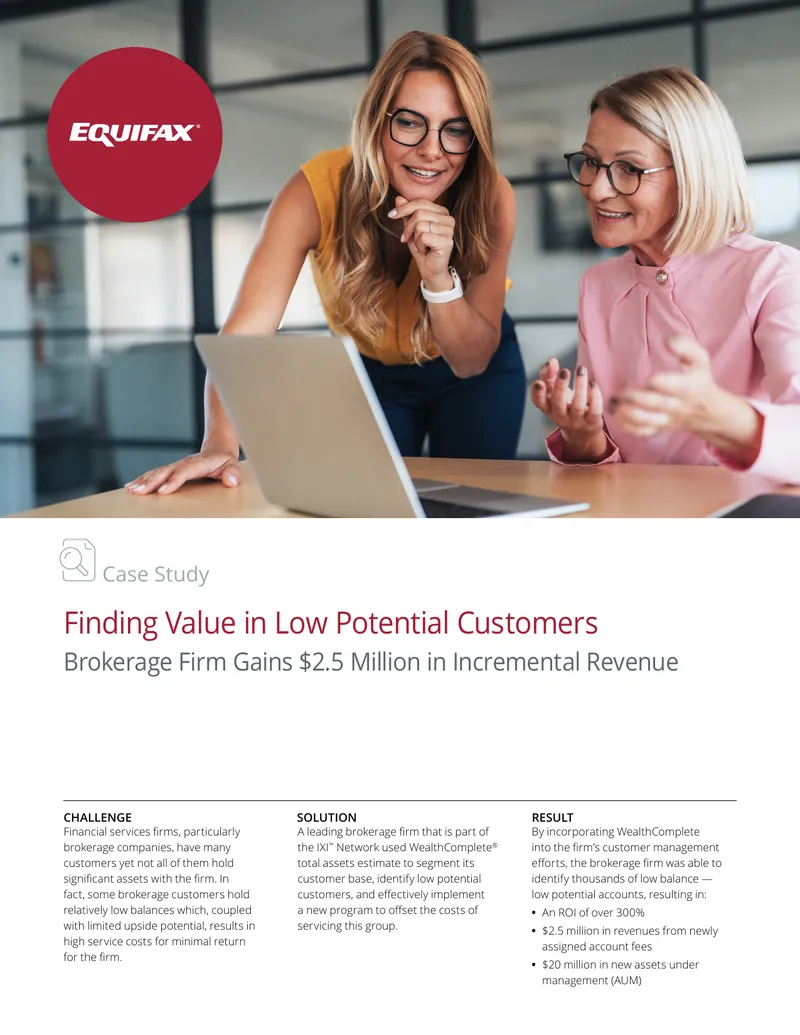 Brokerage Firm Case Study on Low Potential Customers