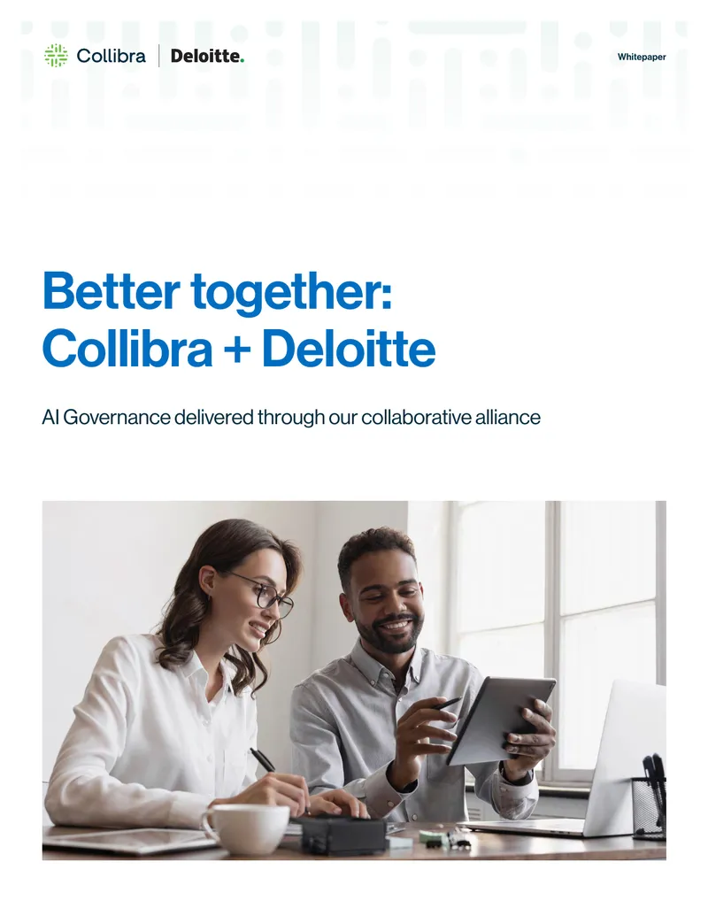 AI Governance Collaboration Between Collibra and Deloitte