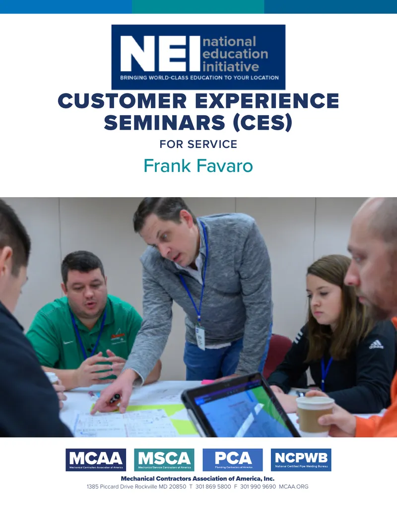 Customer Experience Seminars for HVAC Service Professionals