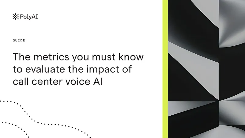 Metrics for Evaluating Call Center Voice AI Impact